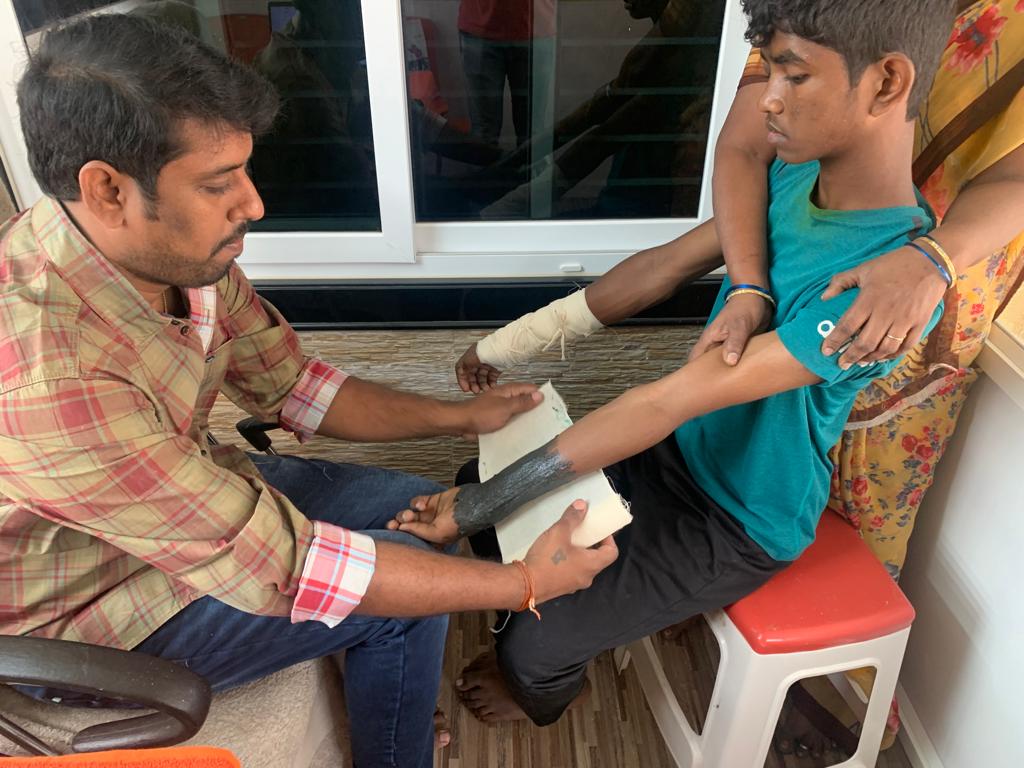 Bone fracture treatment procedure 4